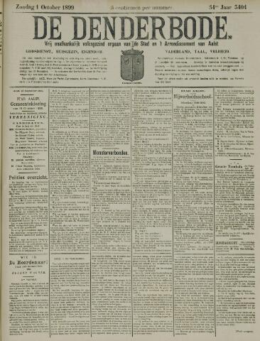 De Denderbode 1899-10-01