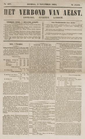 Het Verbond van Aelst 1854-11-05