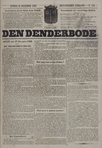 De Denderbode 1862-12-28