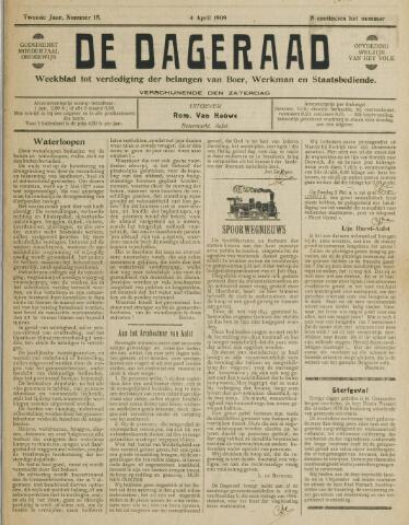 De Dageraad 1909-04-04