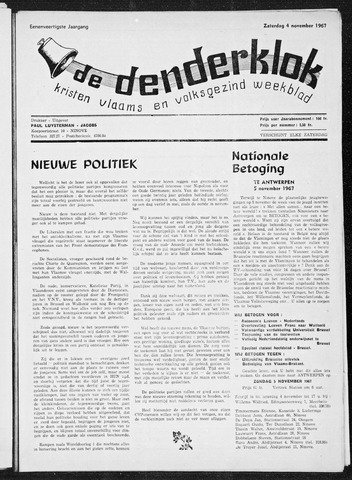 Denderklok 1967-11-04