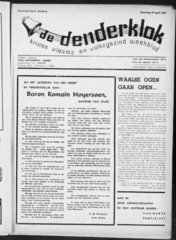 Denderklok 1967-04-29