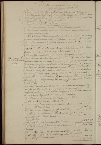 Ginneken en Bavel - Notulen van de gemeenteraad 1881