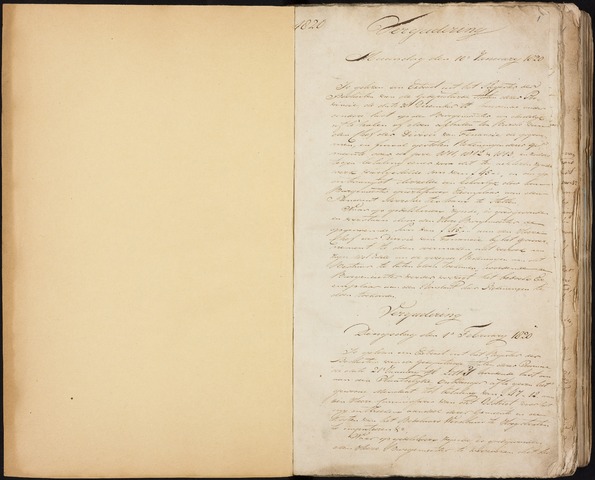 Ginneken en Bavel - Notulen van de gemeenteraad 1820