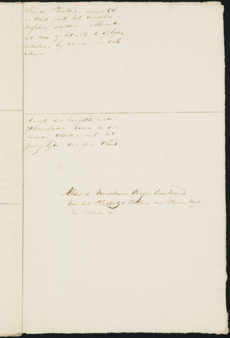 Princenhage - Verslagen van de toestand van de gemeente 1815