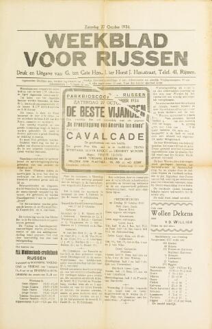 Weekblad voor Rijssen 1934-10-27