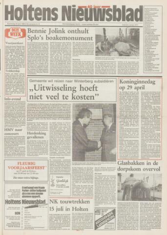 Holtens Nieuwsblad 1989-04-20