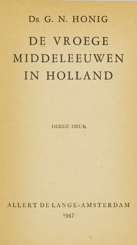 Heemschutserie - Boekje 1941-1954 1947