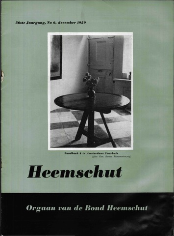 Heemschut - Tijdschrift 1924-2022 1959-12-01