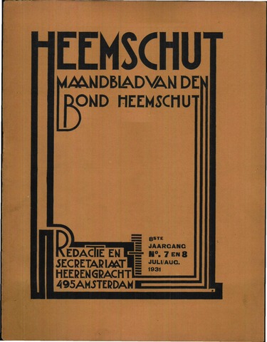 Heemschut - Tijdschrift 1924-2022 1931-07-01