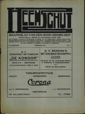 Heemschut - Tijdschrift 1924-2022 1926-02-01