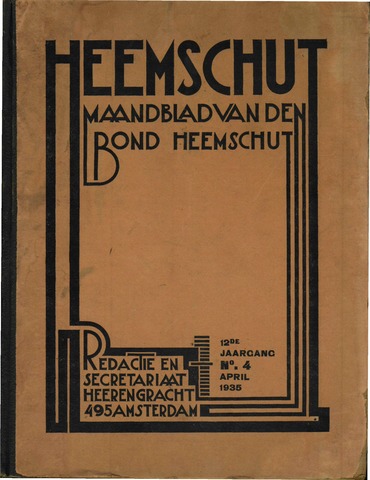 Heemschut - Tijdschrift 1924-2022 1935-04-01