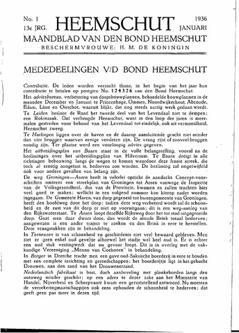 Heemschut - Tijdschrift 1924-2022 1936