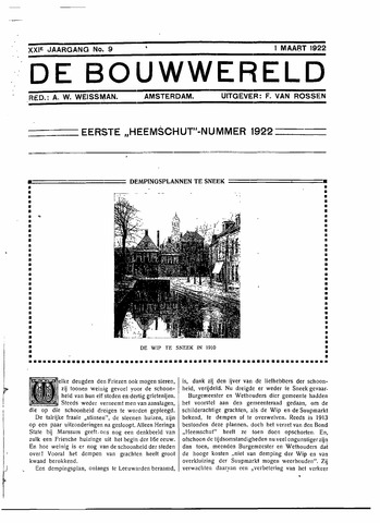 Bouwwereld 1918-1923 1922