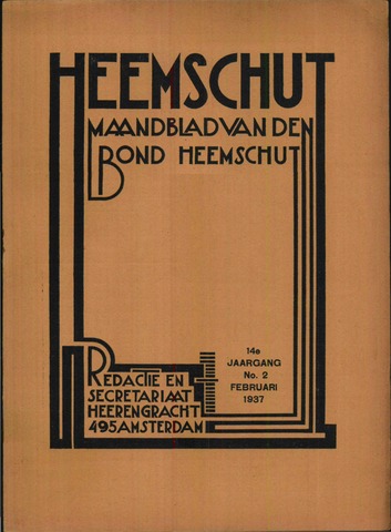 Heemschut - Tijdschrift 1924-2022 1937-02-01