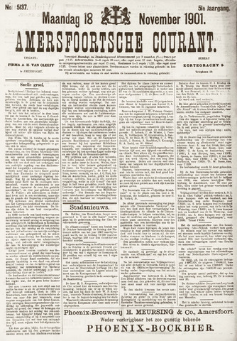 Amersfoortsche Courant 1901-11-18