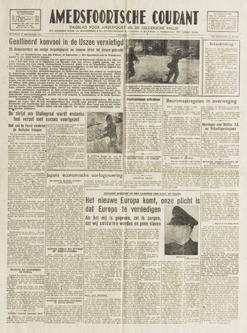 Amersfoortsche Courant 1942-09-21