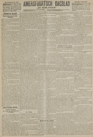 Amersfoortsch Dagblad / De Eemlander 1918-05-04
