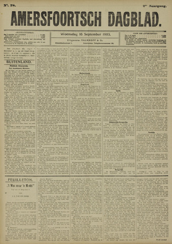 Amersfoortsch Dagblad 1903-09-16