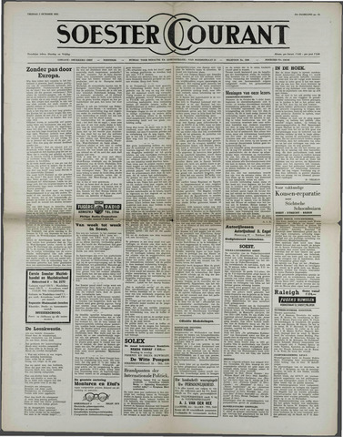 Soester Courant 1953-10-02