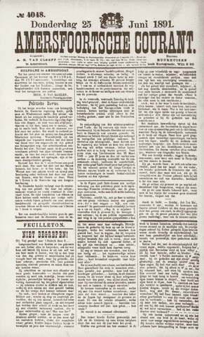 Amersfoortsche Courant 1891-06-25