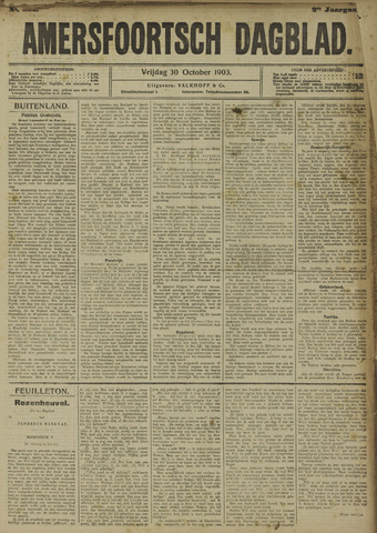 Amersfoortsch Dagblad 1903-10-30