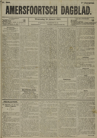 Amersfoortsch Dagblad 1903-01-28
