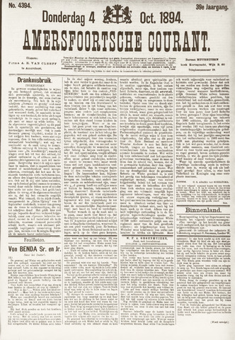 Amersfoortsche Courant 1894-10-04