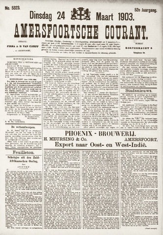 Amersfoortsche Courant 1903-03-24