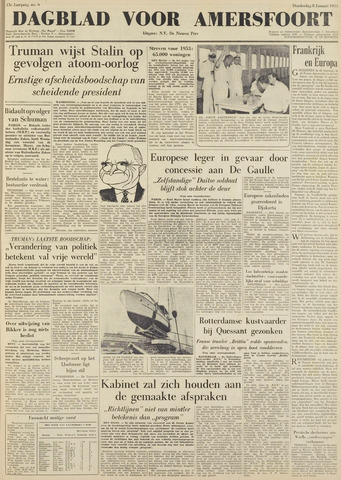 Dagblad voor Amersfoort 1953-01-08