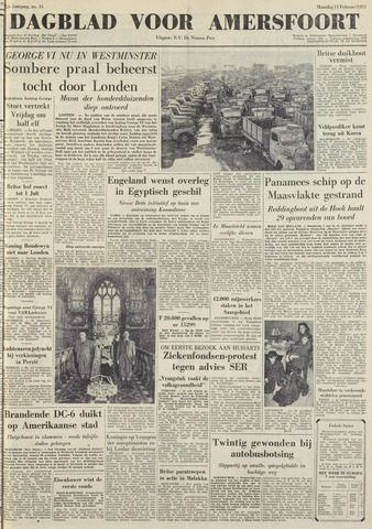 Dagblad voor Amersfoort 1952-02-11