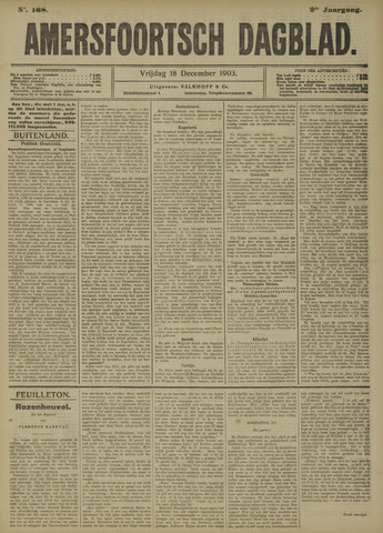 Amersfoortsch Dagblad 1903-12-18