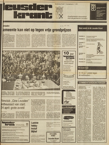 Leusder Krant 1979-04-19