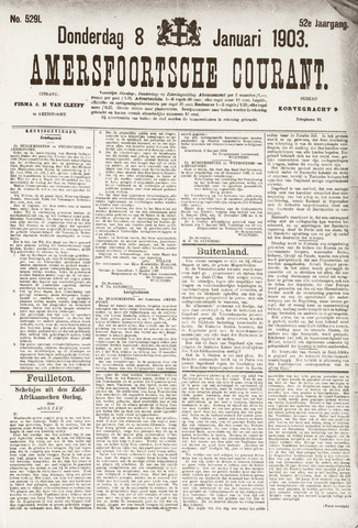 Amersfoortsche Courant 1903-01-08