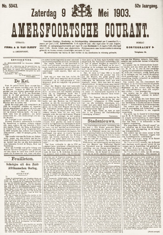 Amersfoortsche Courant 1903-05-09