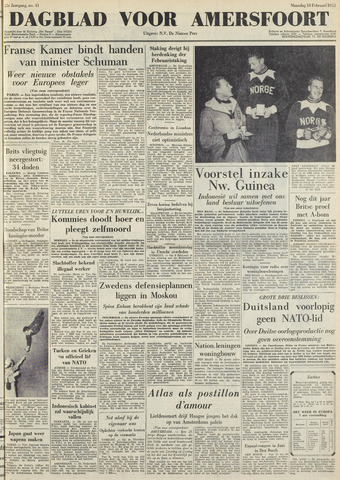 Dagblad voor Amersfoort 1952-02-18