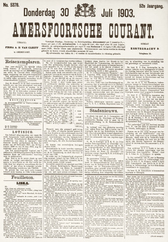 Amersfoortsche Courant 1903-07-30