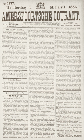 Amersfoortsche Courant 1886-03-04