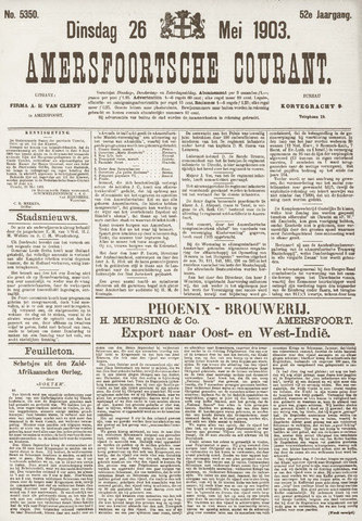Amersfoortsche Courant 1903-05-26