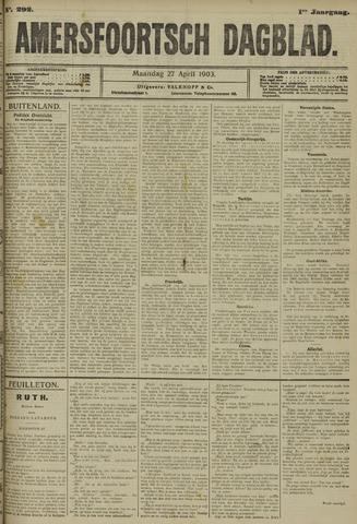 Amersfoortsch Dagblad 1903-04-27