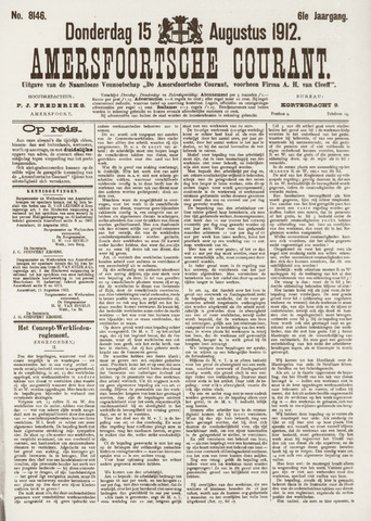 Amersfoortsche Courant 1912-08-15