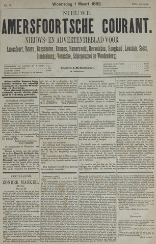 Nieuwe Amersfoortsche Courant 1882-03-01