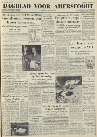 Dagblad voor Amersfoort 1952-03-13