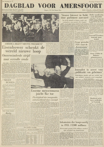 Dagblad voor Amersfoort 1953-01-21