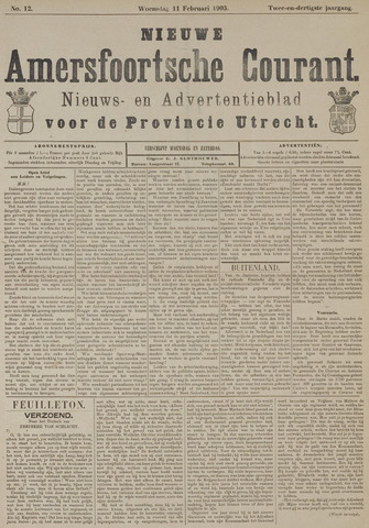 Nieuwe Amersfoortsche Courant 1903-02-11