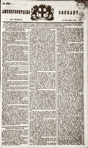 Amersfoortsche Courant 1861-11-15