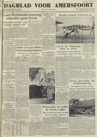 Dagblad voor Amersfoort 1952-07-17