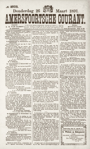 Amersfoortsche Courant 1891-03-26