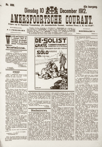 Amersfoortsche Courant 1912-12-10