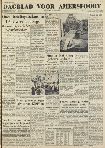 Dagblad voor Amersfoort 1952-08-26